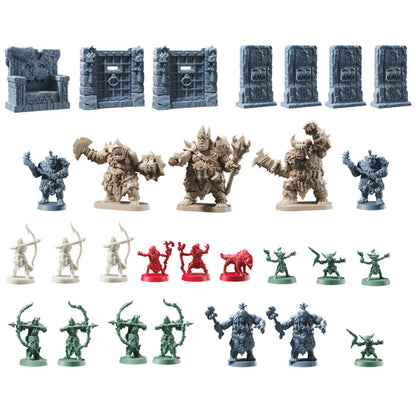 Rozszerzenie gry planszowej Heroquest Ogre Horde (hiszpański)