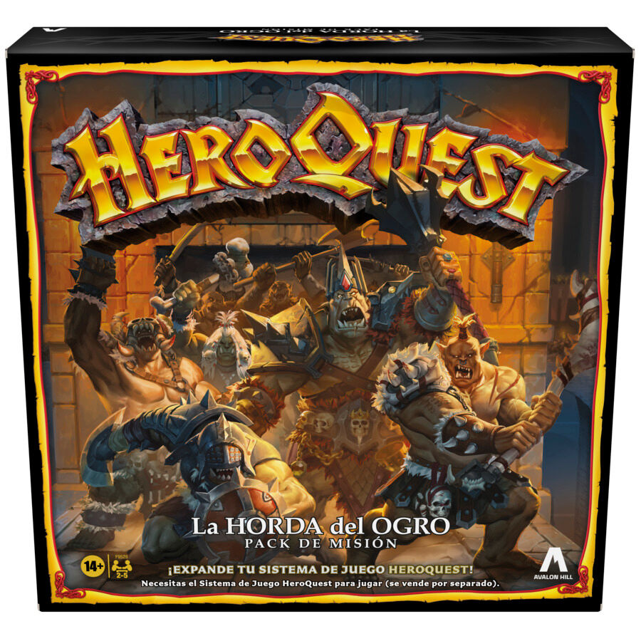 heroquest ogre horde board game expansion (spanish)