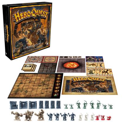 Rozszerzenie gry planszowej Heroquest Ogre Horde (hiszpański)