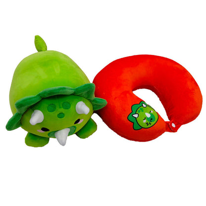 travel pillow  swapseazzz adorasaurs dinosaur plush toy