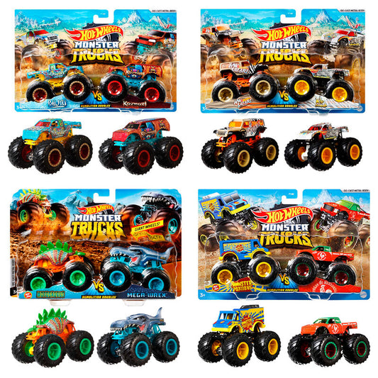 hot wheels monster trucks demolition cars assortment blister pack (2)