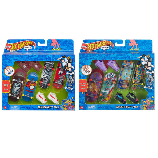 blister pack of 4 hot wheels skates (assorted)