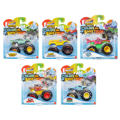 car color shifters monster trucks hot wheels assortment