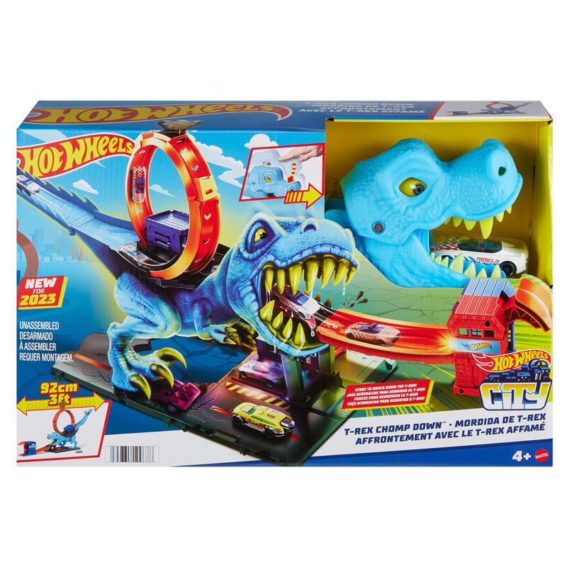 hot wheels t rex bite track