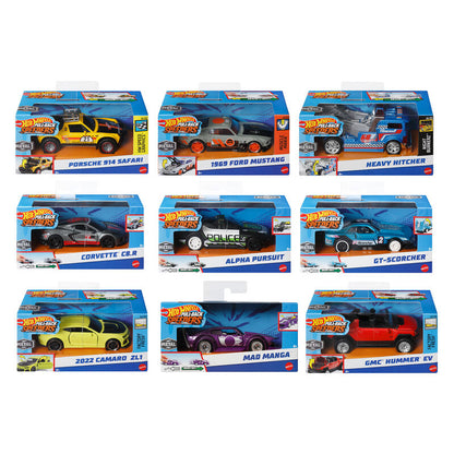 Surtido de coches de carreras Hot Wheels