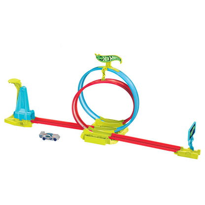 Laser Neon Speeders Hot Wheels Stunt Track