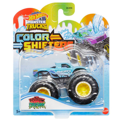 Hot Wheels Sortiment: Monster Trucks mit Farbwechselmechanismus