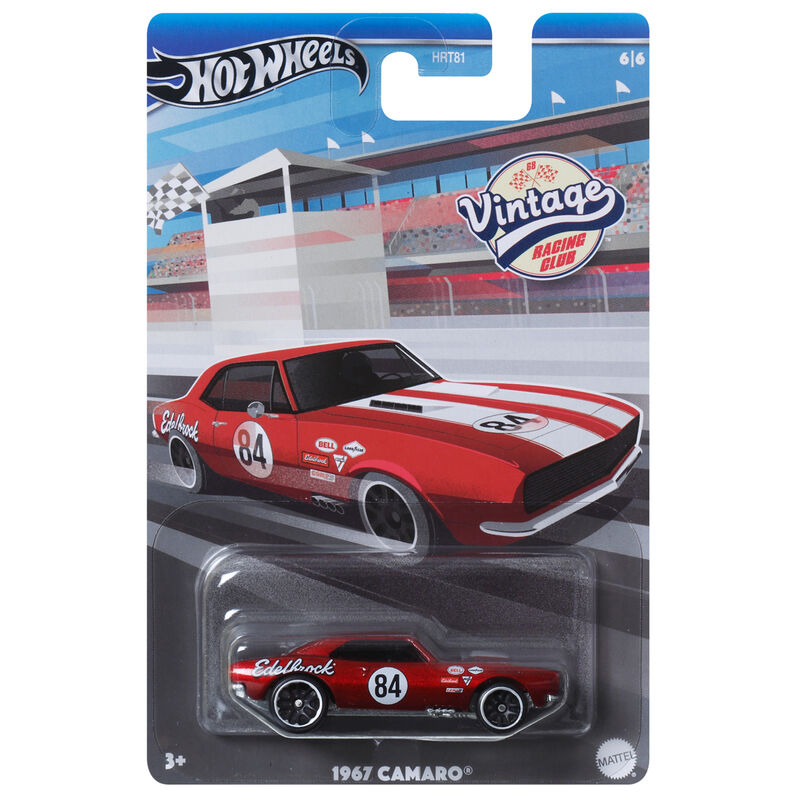 Asortyment zabytkowych samochodów Hot Wheels
