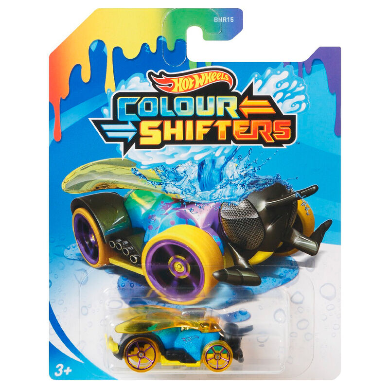 Assortiment de voitures Hot Wheels Color Shifters