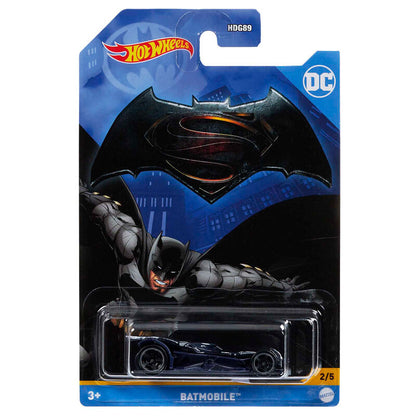 Coleção de carrinhos Hot Wheels do Batman da DC Comics