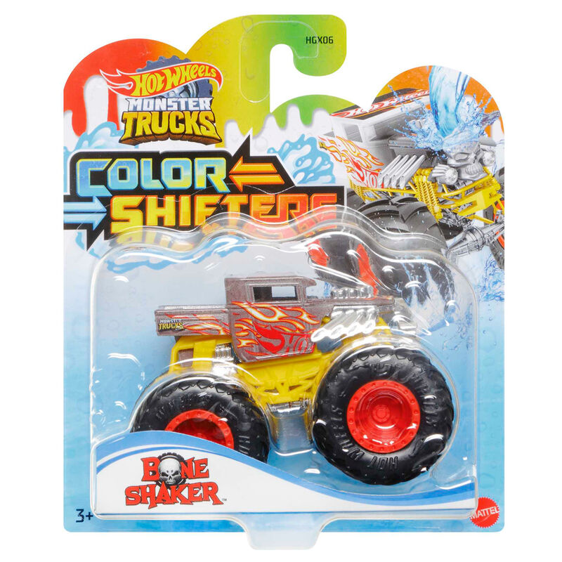 Hot Wheels Sortiment: Monster Trucks mit Farbwechselmechanismus