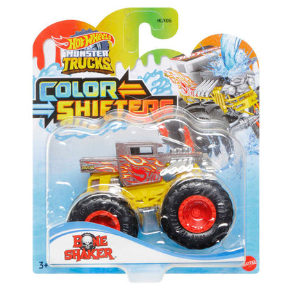 Hot Wheels Sortiment: Monster Trucks mit Farbwechselmechanismus