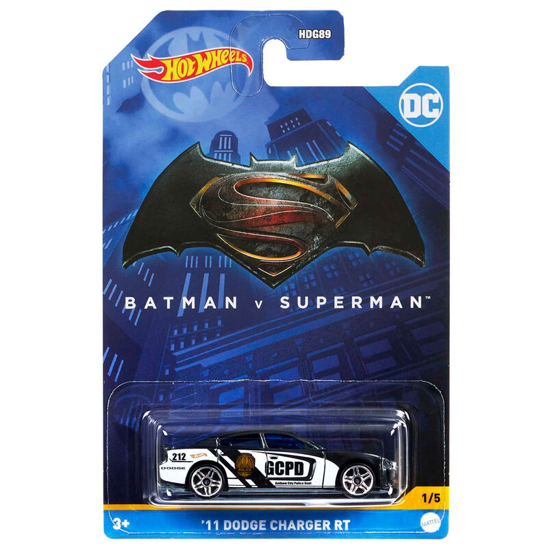 Coleção de carrinhos Hot Wheels do Batman da DC Comics