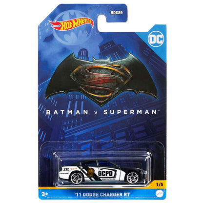 Coleção de carrinhos Hot Wheels do Batman da DC Comics