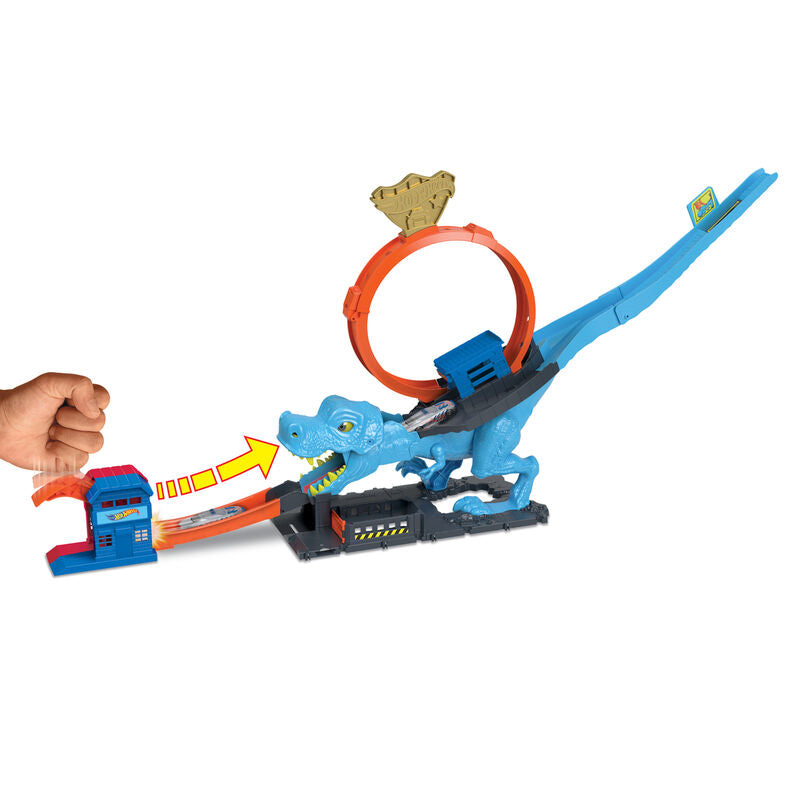 Tor do gryzienia T Rex Hot Wheels