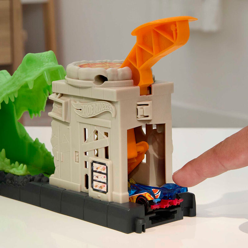 Pista Hot Wheels City Crocodile Attack