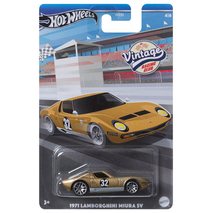 Asortyment zabytkowych samochodów Hot Wheels