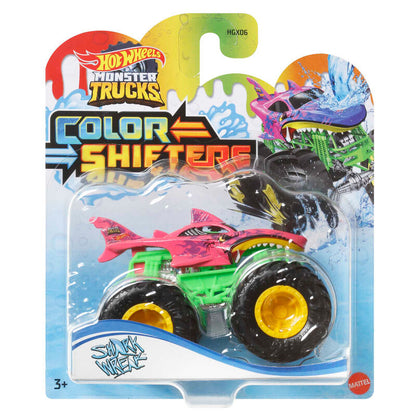Hot Wheels Sortiment: Monster Trucks mit Farbwechselmechanismus