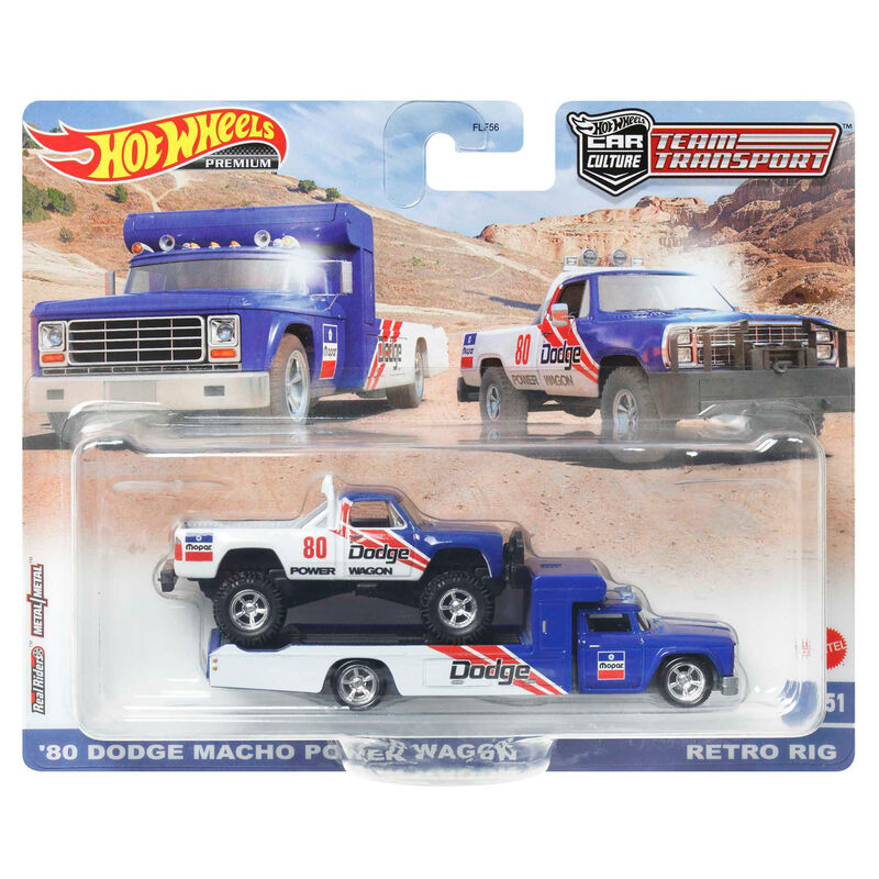 Asortyment ciężarówek transportowych Hot Wheels