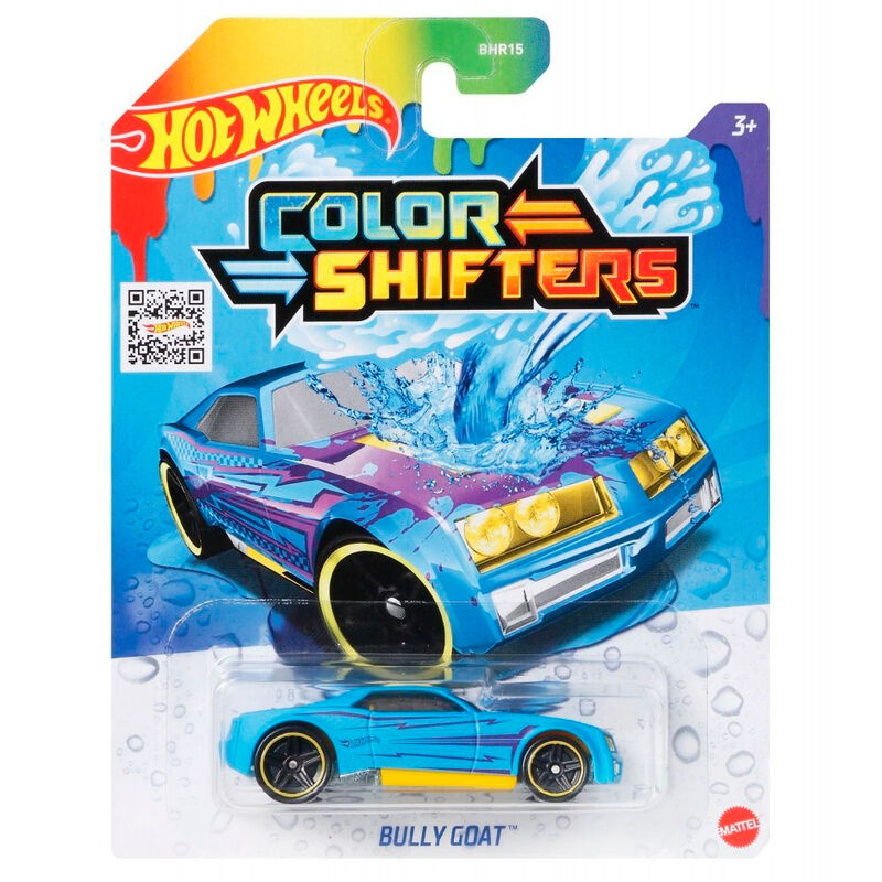 Assortiment de voitures Hot Wheels Color Shifters