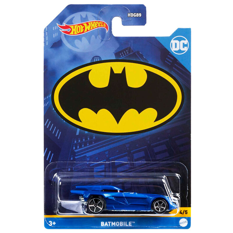 Coleção de carrinhos Hot Wheels do Batman da DC Comics