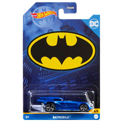 Coleção de carrinhos Hot Wheels do Batman da DC Comics