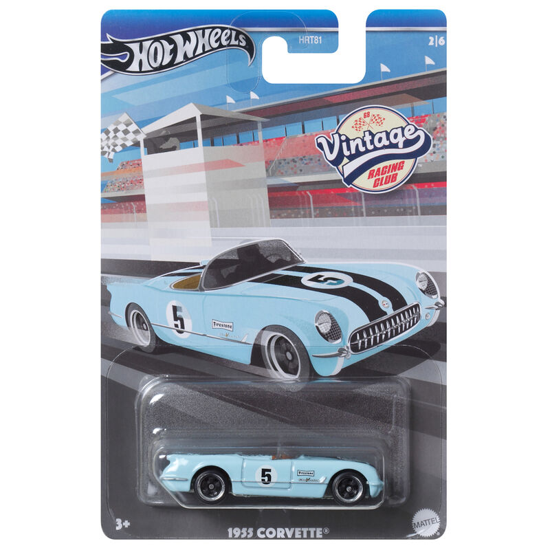 Asortyment zabytkowych samochodów Hot Wheels