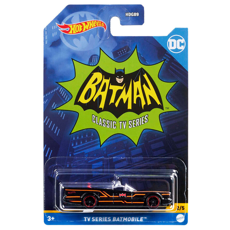 Coleção de carrinhos Hot Wheels do Batman da DC Comics