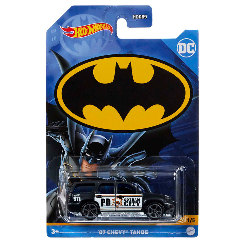 Coleção de carrinhos Hot Wheels do Batman da DC Comics