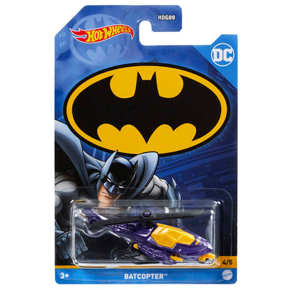 Coleção de carrinhos Hot Wheels do Batman da DC Comics