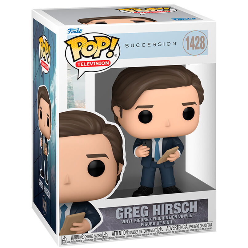 Figura pop de Greg Hirsch en Succession