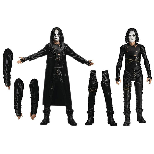 blister pack of 2 figures the crow  the crow 10cm