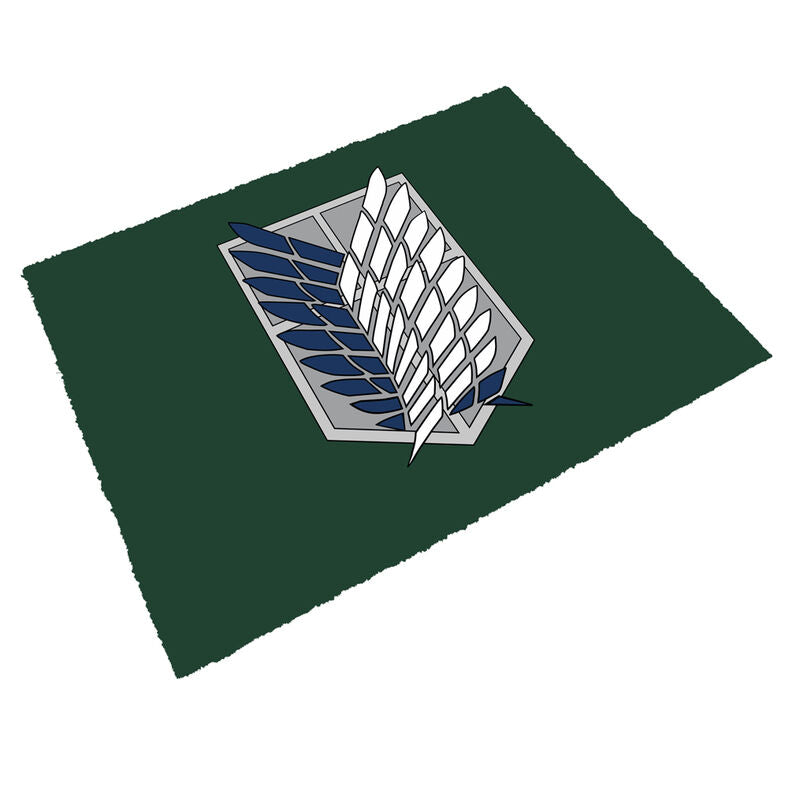 scout attack on titan emblem doormat