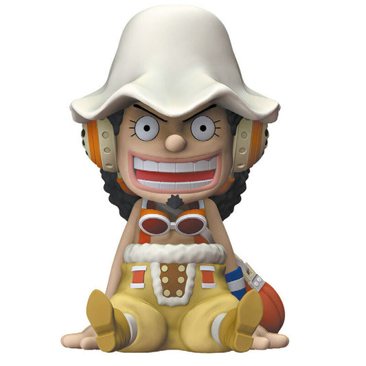 ushopp one piece piggy bank figure 18cm