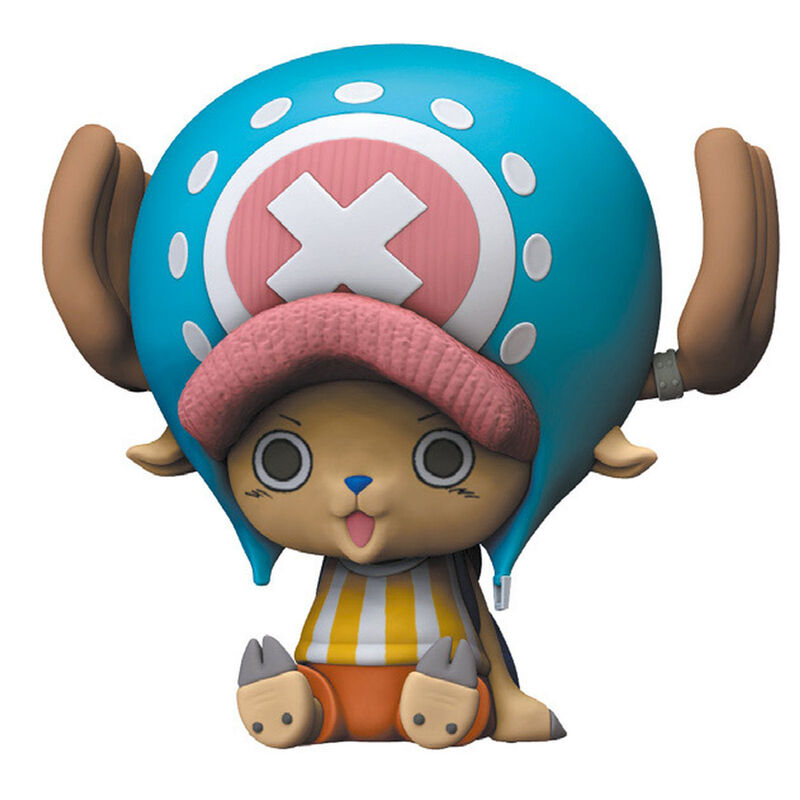 chopper new world one piece piggy bank figure 18cm