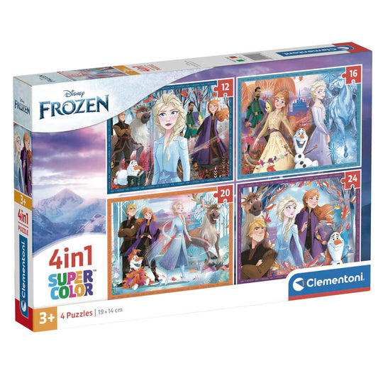 Puzzle Frozen Disney 12 16 20 24pcs