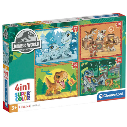 jurassic world puzzle 12 16 20 24pcs