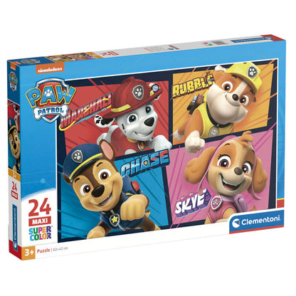 paw patrol maxi puzzle  24 pieces