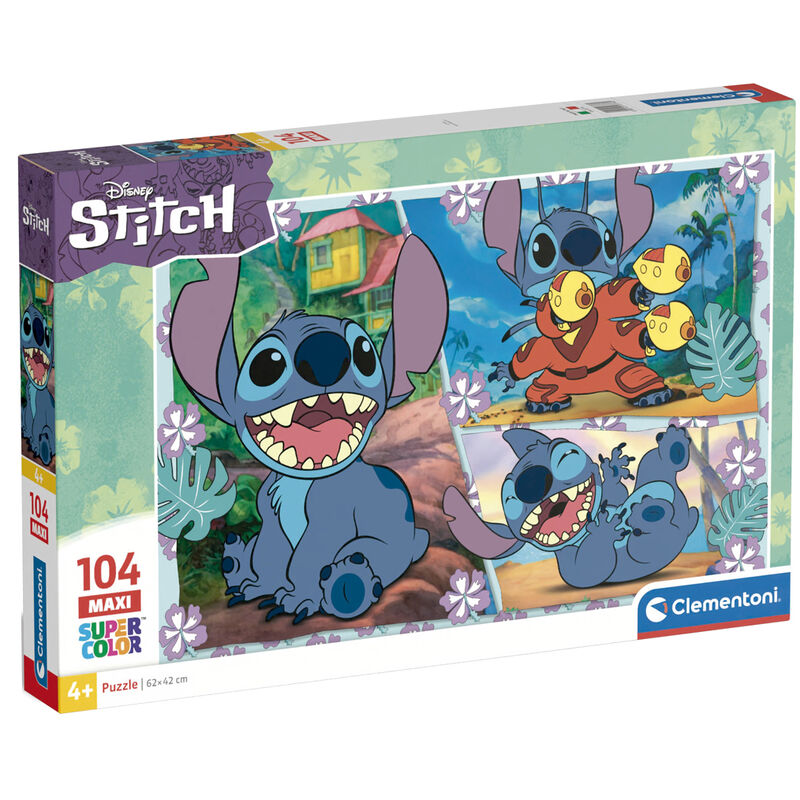 stitch disney maxi puzzle 104 pieces