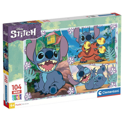 stitch disney maxi puzzle 104 pieces