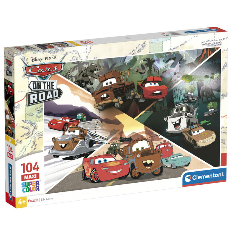 disney cars maxi puzzle 104 pieces