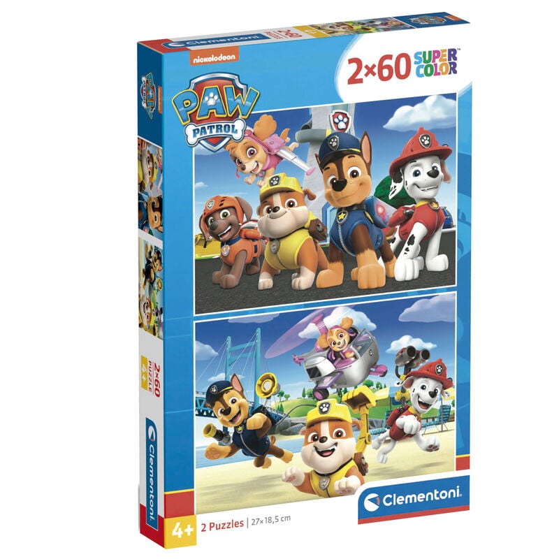 Paw Patrol Puzzle 2x60pcs