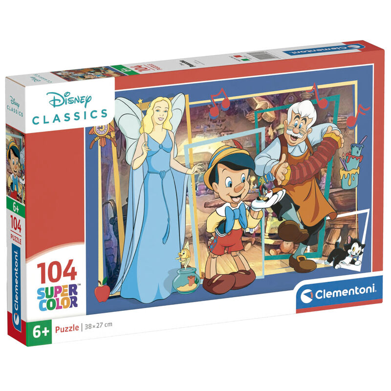 disney pinocchio puzzle 104pcs