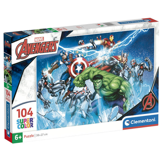 marvel avengers puzzle 104pcs