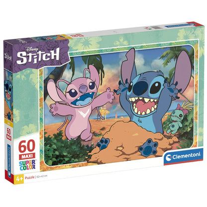 stitch disney maxi puzzle 60 pieces