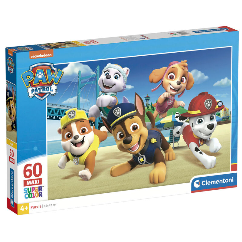 paw patrol maxi puzzle  60 pieces