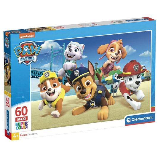 paw patrol maxi puzzle  60 pieces