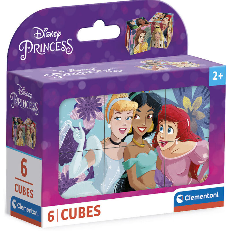 disney princesses cube puzzle 6pcs