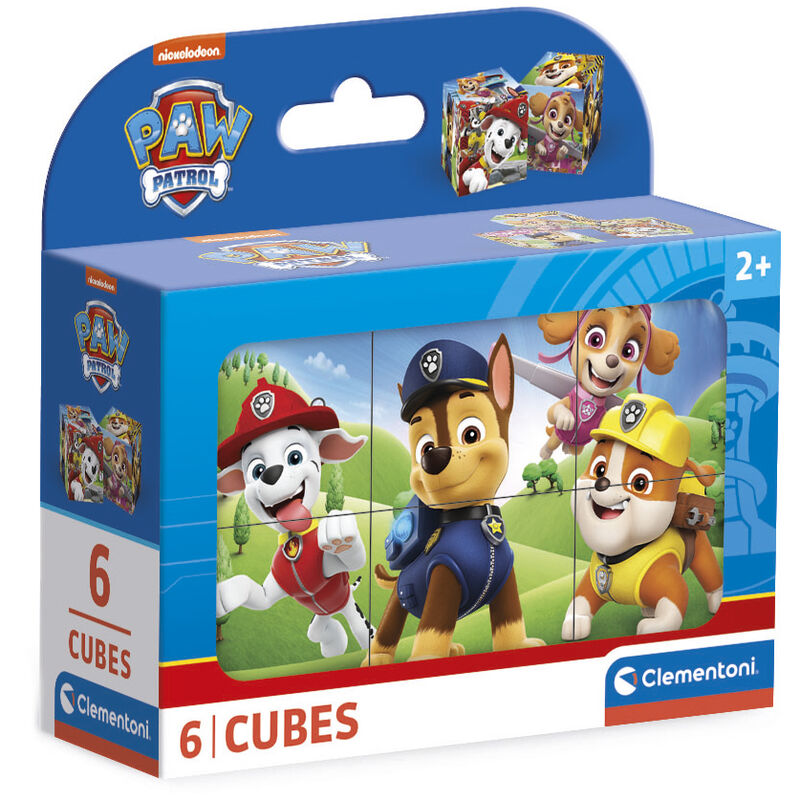 paw patrol cube puzzle 6pcs