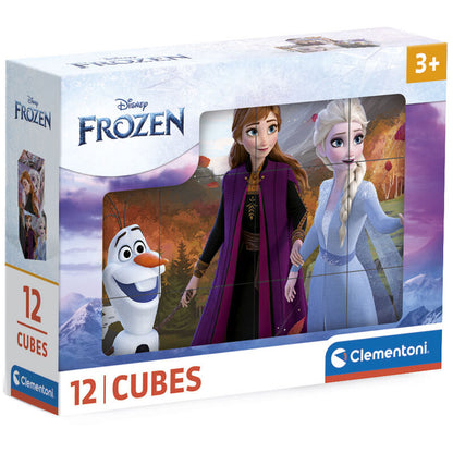 disney frozen puzzle cube 12pcs